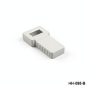 [HH-095-0-B-G-0] Custodia per palmare HH-095 (grigio chiaro, HB, senza batteria, per LCD 31x59 mm)