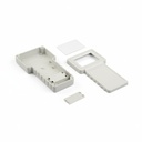 [HH-095-A-0-G-0] HH-095 Handheld Enclosure (jasnoszara, HB, Battery Comp., dla 47x69mm LCD)