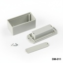 [DM-011-0-0-G-0] DM-011 Custodia per montaggio a parete (grigio chiaro)