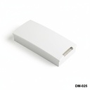 [DM-025-0-0-B-0] Involucro per lettore di schede di prossimità DM-025 (Bianco, ABS, HB)