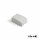 [DM-032-0-0-G-0] Caixa de montagem na parede DM-032 (Cinza claro, Fechado, HB)