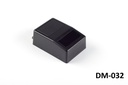 [DM-032-0-0-S-0] 	DM-032 Wall Mount Enclosure (Black, Closed , HB , w Ventilation )