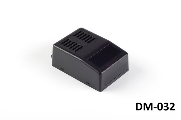 [DM-032-0-H-S-0] Caixa de montagem na parede DM-032 (Preta, Fechada, HB, W Ventilação)
