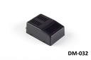 [DM-032-0-H-S-0] DM-032  Wall Mount Enclosure  ( Black , Closed , HB , W Ventilation)