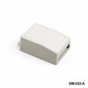 [DM-032-A-0-G-0] DM-032 Duvar Tipi Kutu (Açık Gri, Açık, HB, Havalandırmasız)