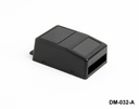 [DM-032-A-0-S-0] DM-032 Wall Mount Enclosure ( Black, Open , HB , Without Ventilation)