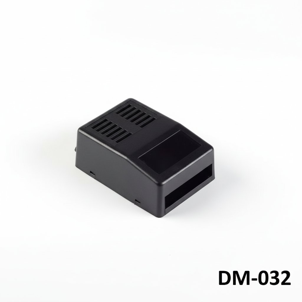 [DM-032-A-H-S-0] Caixa de montagem na parede DM-032 (Preta, Aberta, HB, Com Ventilação)