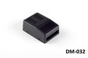 [DM-032-A-H-S-0] حاوية DM-032 الحائطية (أسود، مفتوح، HB، مع تهوية)