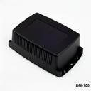 [DM-100-0-0-S-0] DM-100 ウォールマウントエンクロージャー ( ブラック , ABS , クローズド )