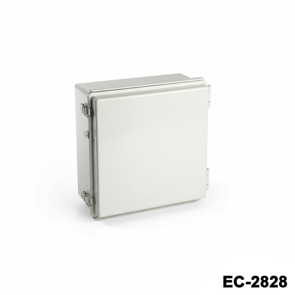 [EC-2828-0-0-G-0] EC-2828 IP-67 kunststof behuizing (met montageplaat)