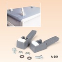 A-951 Pied inclinable (2pcs) Gris foncé