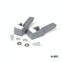 A-951 Piede di inclinazione (2 pezzi) Grigio scuro