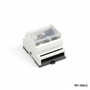 Caixa para calha DIN RT-104