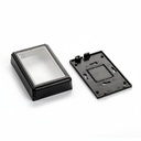 [DM-8013-0-T-S-V0] DM-8013 Duvar Tipi Kutu (Siyah, Şeffaf Panel, V0) Detay