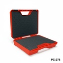 PC-278 Plastik Çanta Kırmızı Süngerli