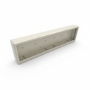 [DE-170-T-0-G-0] DE-170 Gösterge Kutusu (Açık Gri, Şeffaf Panel)