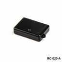 [RC-020-A-0-S-0] RC-020 Çift Buton Kumanda Kutusu (Siyah, Kırmızı-Siyah buton)+