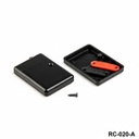 [RC-020-A-0-S-0] RC-020 Çift Buton Kumanda Kutusu (Siyah, Kırmızı-Siyah buton)++