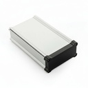 AL-125 Alüminyum Profil Kutu Siyah Kapak