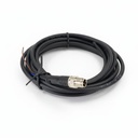 M-631-PMD3-R M8 Kablolu 3 Pin Fiş Tipi Erkek IP-67 Konnektör