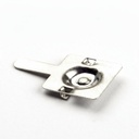 BC-228-A UM-3 / AA pil için PCB Klipsi (Pozitif Uç)+