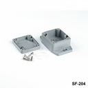 SF-204 IP-67 Montaj Ayaklı Contalı Kutu+