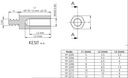 YP-3200 Technical Drawing