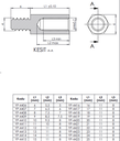 YP-4400 Technical Drawing