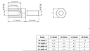 YP-3600 Technical Drawing