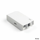 [Pi-312-0-0-B-0] Pi-312 Raspberry Pi Kutusu (Beyaz)