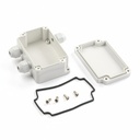 [TB-1065-0-3-G-V0] TB-1065 Rakorlu IP-67 Bağlantı Kutusu (Açık Gri, 3 Rakorlu, V0) Detay