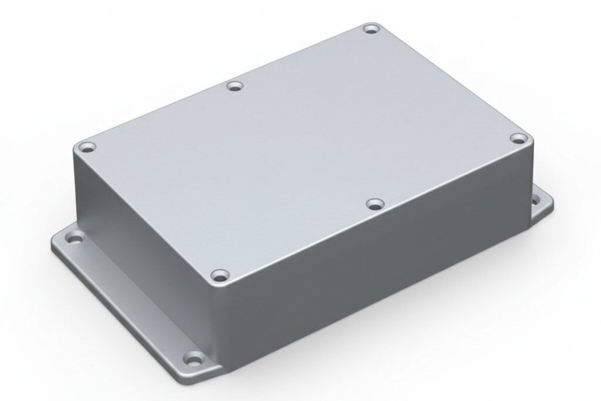 IP67 Montaj Ayaklı Contalı Alüminyum Kutular