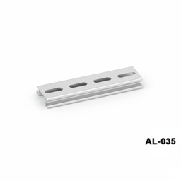 AL-035 Slotted Din Rail Aluminum