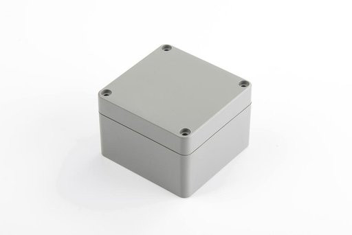 [SE-206-0-0-D-0] Caja de plástico para uso industrial SE-206 IP-67 (Gris oscuro, ABS, Cubierta plana)