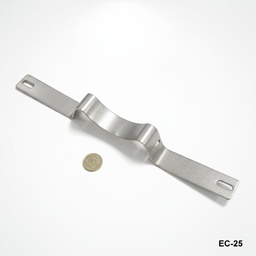 Скоба за монтаж на стълб Неръждаема (230 мм)