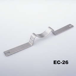 Pole mounting bracket Stainless (260 mm)