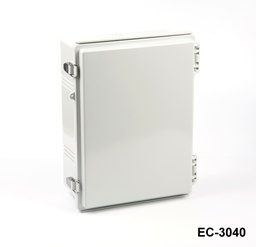 EC-3040 IP67 Hinged Plastic Enclosure