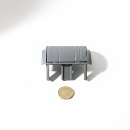 DE-060-K Plastic Corner Part ( Dark Gray )