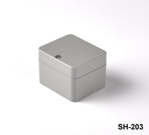 [SH-203-0-0-D-0] SH-203 IP-67 Menteşeli Contalı Kutu Koyu Gri