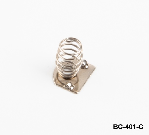 [BC-401-C] UM-4 / AAA batterijcontact (voor printplaat) (kathode)