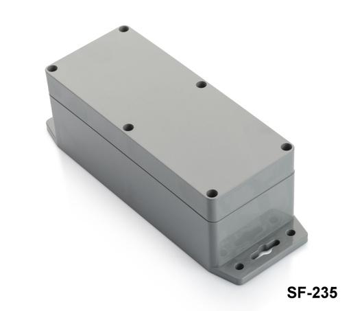 [SF-235-0-0-D-0] صندوق محكم الغلق SF-235 IP-67 مع قدم التركيب