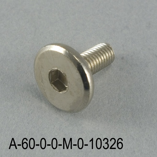 [A-60-0-0-M-0] M5x13 毫米金属灰色螺钉