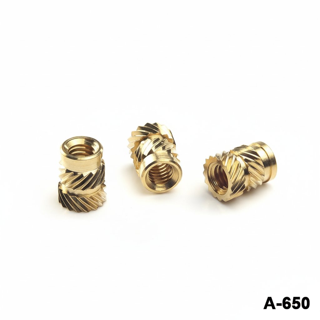 A-650-M4 8mm Brass Threaded Insert | ALTINKAYA Electronic Enclosures ...