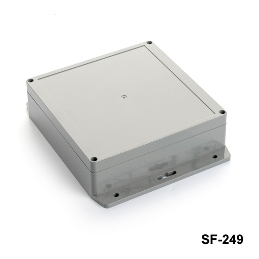 [SF-249-0-0-D-0] صندوق محكم الغلق SF-249 IP-67 مع قدم التركيب